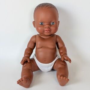 SOLDPaola Reina Minikane Doll Boy‎ Anatomically Correct African American Blue
